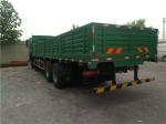 Long Distance Cargo Transport Truck 8x4 With Single Line Air Assisted Brake