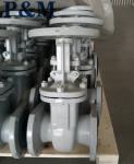 GOST standard PN16 cast steel gate valve