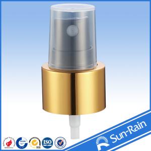 Quality Sunrain Cosmetic aluminium plastic water Fine Mist Sprayer smooth closure wholesale