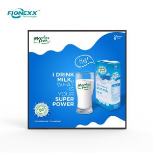 Quality 59.8inch Square LCD Display Retail Digital Signage with Android Solution and 18mm Bezel wholesale