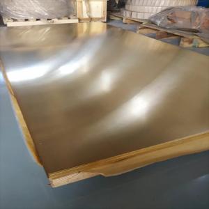 Quality ASTM Brass 99.9% Pure Copper Plate Sheet T2 H65 H62 C10100 C10200 C10300 For Construction wholesale