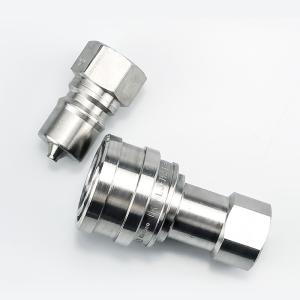 Quality stainless-steel-quick-couplings-hydraulic-high-pressure wholesale
