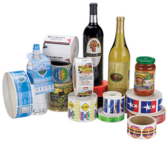 Waterproof Adhesive Food Container Labels UV Food Safe Stickers