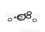 FFKM Round Rubber Rings 300 Celsius Degrees Chemical Solvent Resistant