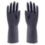 Oil Proof Industrial Rubber Gloves Good Ventilation Diamond Palm Grip