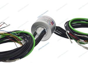 Quality Low Temperatre Slip Ring With Through Hole ID35mm RS422 Ethernet Signal wholesale