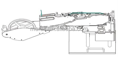 OEM juki cf56mm feeder smt feeder for pick and place machine