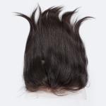 Natural Hairline 100% unprocessed Silky Straight 360 lace band frontal