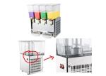 9L×4 Gear Beverage Dispenser Stainless Steel Cold Drink Dispenser Milk / Coffe