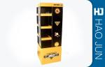 Advertising POP Cardboard Display Four Sides With Varnishing / Gloss Surface
