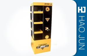 Quality Advertising POP Cardboard Display Four Sides With Varnishing / Gloss Surface wholesale