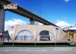 Outdoor Aluminum Frame Luxury Glamping Tents For Hotels And Resorts