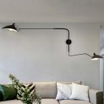 Nordic DaWn Spider Serge Mouille Wall Lights Rotary Long Pole Swing Arm Wall