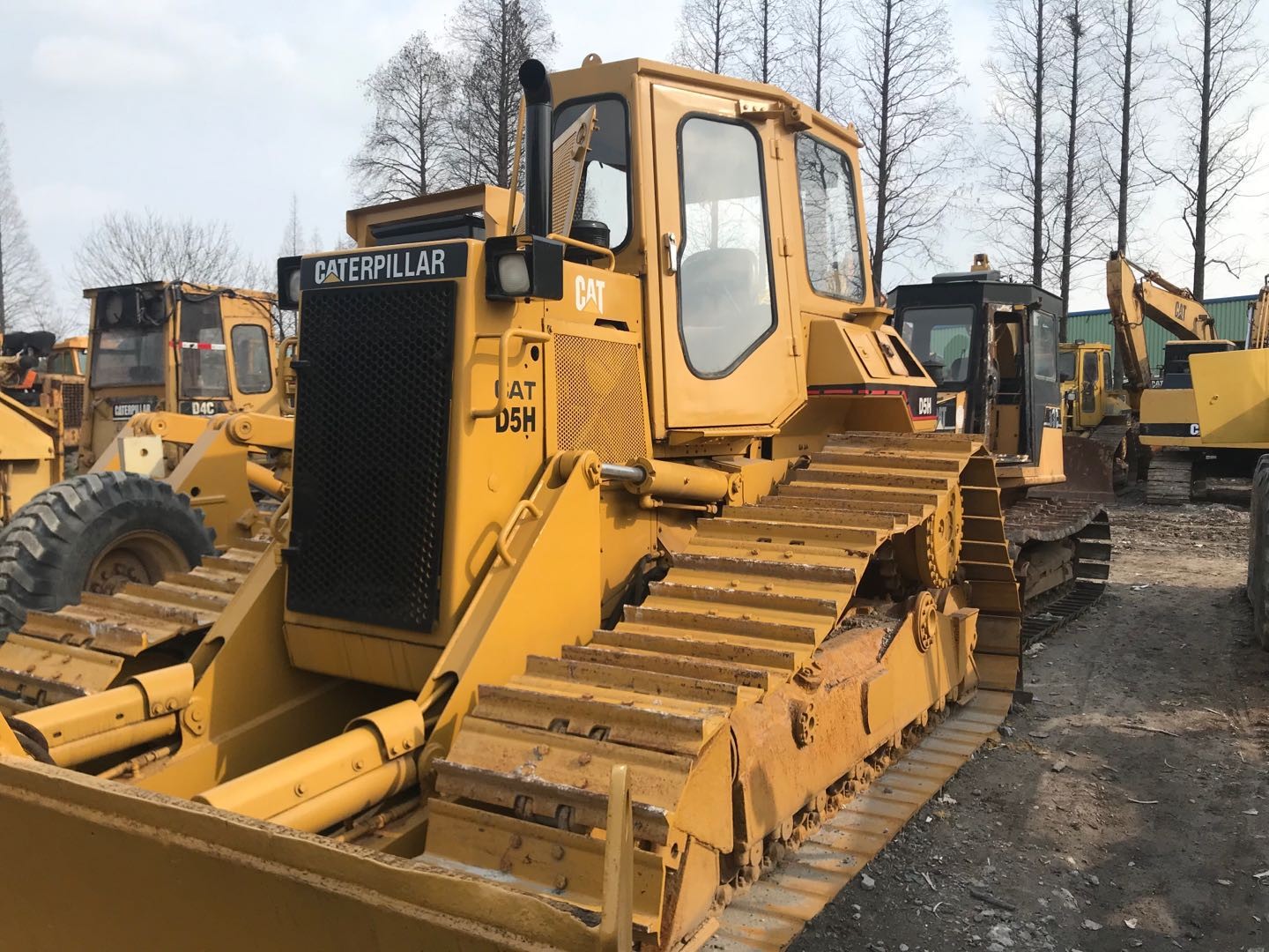 Origial Japan Used CAT D5H Bulldozer With Cheap Price/Used Caterpillar Bulldozer With 6 Way Blade