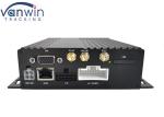 1080P AHD Dual SD security mobile dvr 4Ch Gps 3g 4g Wifi For Bus Fleet