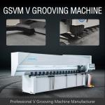 4000mm CNC V Grooving Machine For Ornament Metal Grooving Machine