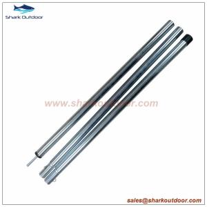 Quality Zinc Plated Outdoor Camping Steel tent pole wholesale