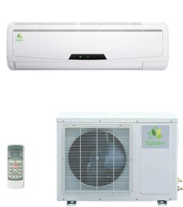 Quality PVC 1hp Split Type Aircon Inverter , High Efficiency Ductless Wall Ac wholesale