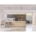 YALIG Cuisine Melamine Kitchen Cabinet with Blum Hardware and Quartz Stone