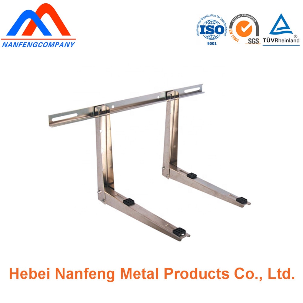 Customer's Request L Shape Bracket for Metal Shelf Support of Air Conditioner Parts