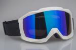 Spherical Design Ski Goggles Anti Slip Strap High Toughness Frame UV Protection
