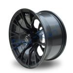 Shuran New 14'' Rims Matte Black Aluminum Golf Cart Wheel 14x7 Universal 4 Bolt