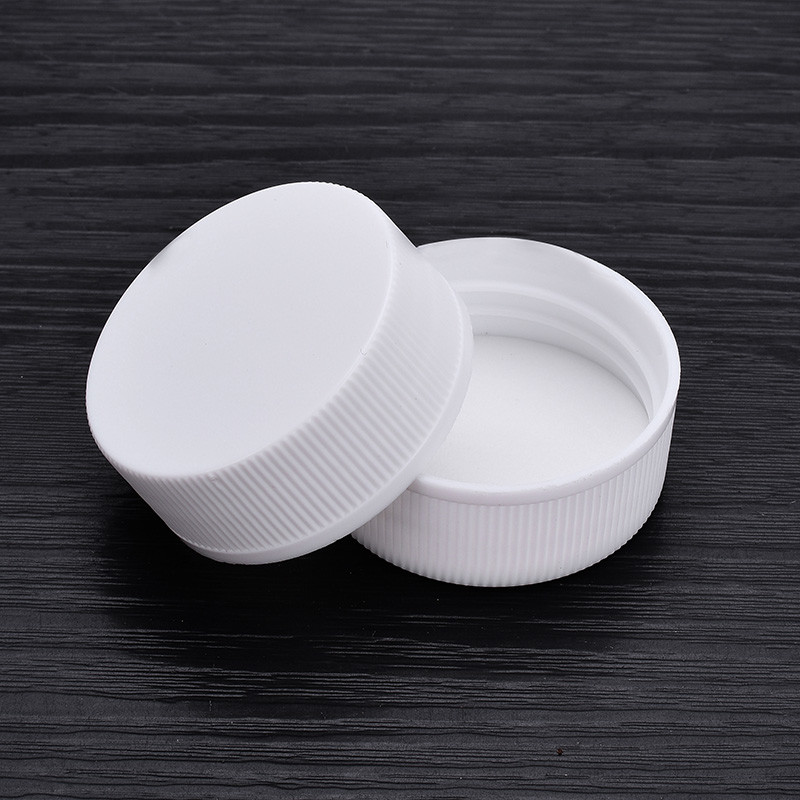 Smooth Top 40/410 Plastic Screw Cap With Ribbed Wall For Detergent Bottle