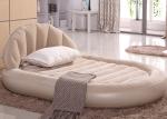 Blow Up Car Travel Air Mattress , Outdoor Flocked Double Air Mattress