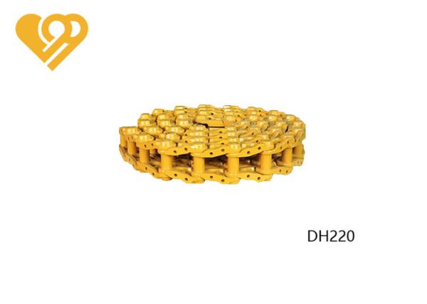 Smooth Finish Track Chain DH55 DH220 DH300 DH330 DAEWOO Excavator Undercarriage