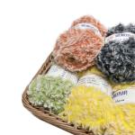 Imitation Fur Yarn Blanket Scarf Set Fluffy Big Cotton Crochet DIY Household