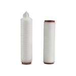 Construction Pleated Filter Element With Polypropylene End Caps