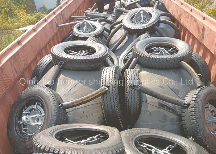 Boats Inflatable Rubber Fenders With Rubber Balls