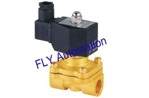 Quality Square Coil CKD 2 Way Brass Zinc Alloy Electrical Water Solenoid Valves 2W160-15 wholesale
