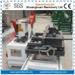 woodworking machinery of heavy duty twin blades circular sawmill with log