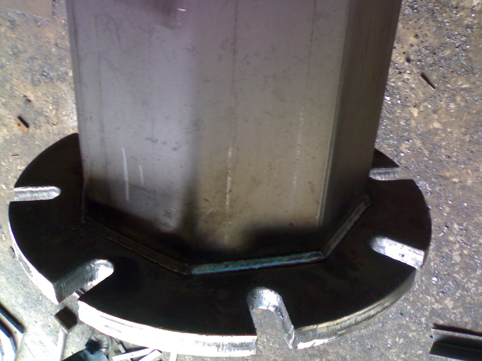 68KV Philippines Steel Tubular Pole For Transmission Line Project