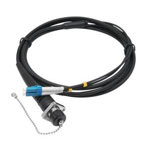 Quality ODC Female LC/UPC Waterproof Connector Outdoor Armored Fiber Optic Armored Cable wholesale