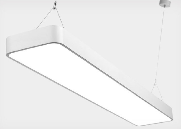 6500K Square LED Commercial Ceiling Lights For Office / Living Room