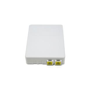 Quality FTTH 2 Ports Fiber Optic Odf Waterproof Mini With 5mm - 10mm Cable Diameter wholesale