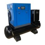 Compacted Skid Air Dryer Rotary Screw 7.5KW 10Hp Air Compressor