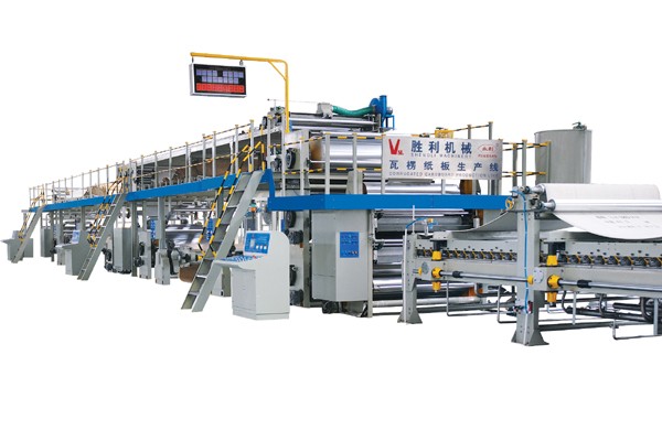 3/5/7 Layer Corrugated Cardboard Production Line With Long Servie Life