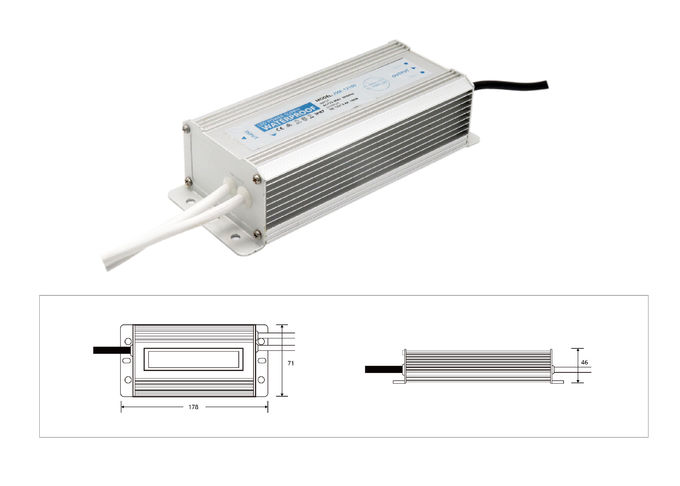 Waterproof IP67 LED Power supply 12V 200W 0
