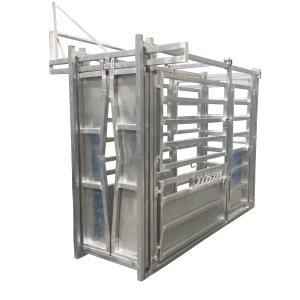 Quality Heavy Duty Steel Cattle Crush Squeeze Chute Stock Yard wholesale