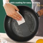Factory Direct Sale Kitchen Cookware 22/24/26/28 Cm Aluminum Wooden Handle Free
