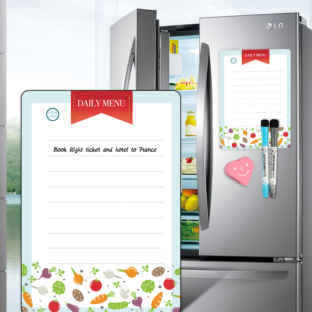 Magnetic Menu Planner For Kitchen
