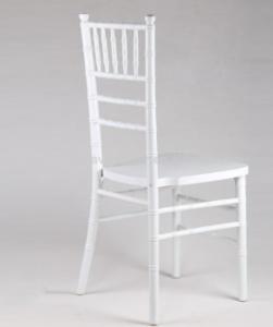 Quality Wholesales White Color Wooden Chiavari Garden Chairs for Wedding wholesale