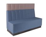 Hotel Coffee Shop Card Seat High Back Modern Sectional Sofa