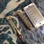 New high-quality custom LP electric guitar, Abalone Dinosaur inlaid fingerboard