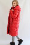 FODARLLOY Winter New Lady's Coat Pure Color Simple Lady's Winter Jacket Long