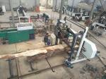 Heavy Duty wood saw mills with diesel engine / Big horizontal bandsaw mills