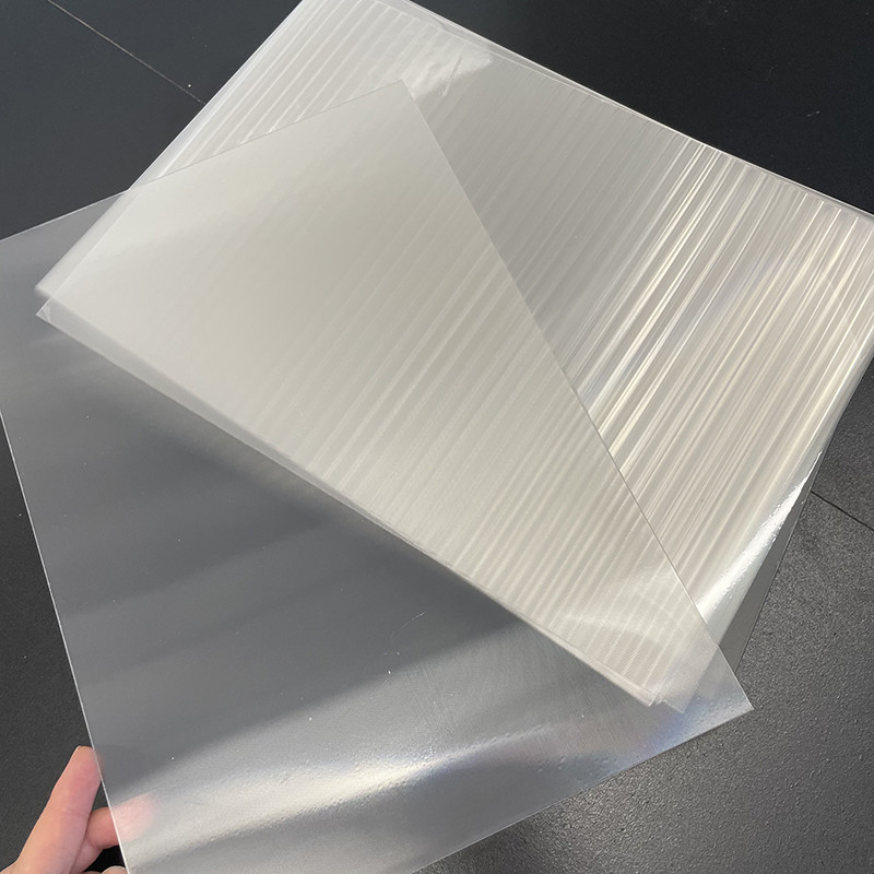 3D pet lenticular sheet 50 lpi flip effect with adhesive